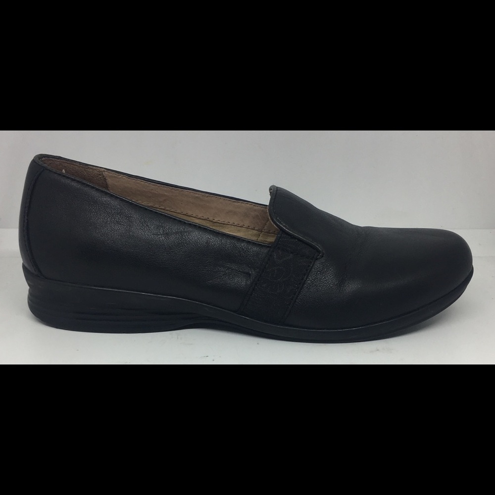 Dansko Addy Womens Black Loafers Shoes Sz 39 8.5-9